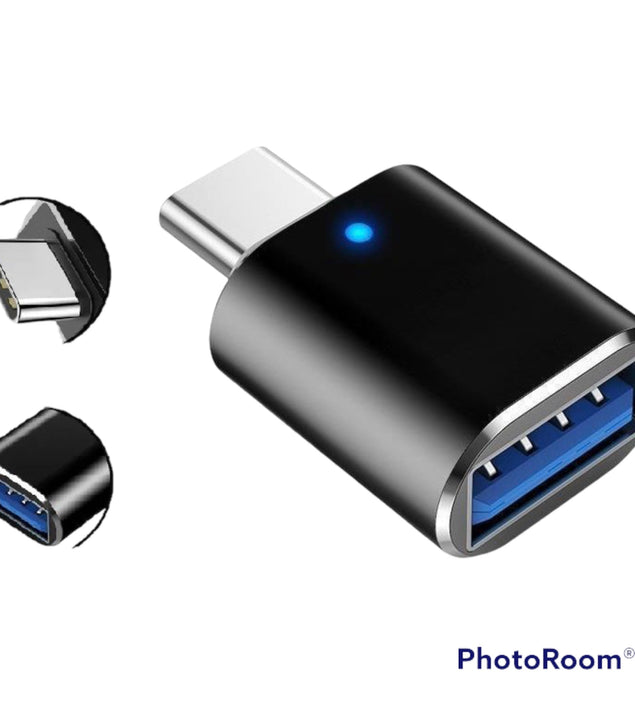 USB - C male to USB - A female 3.0 Adapter (Pack - of - 2) - Zinech Store